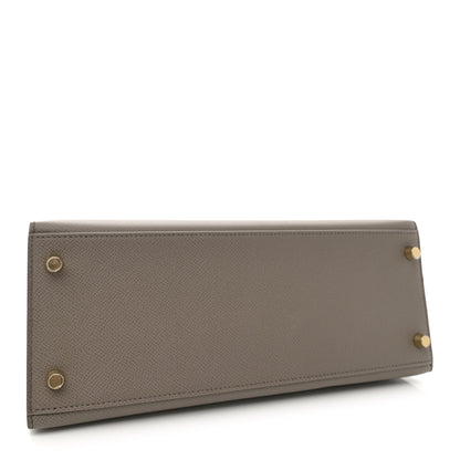 Hermes Epsom Kelly Sellier 28 Etain 4 of 11