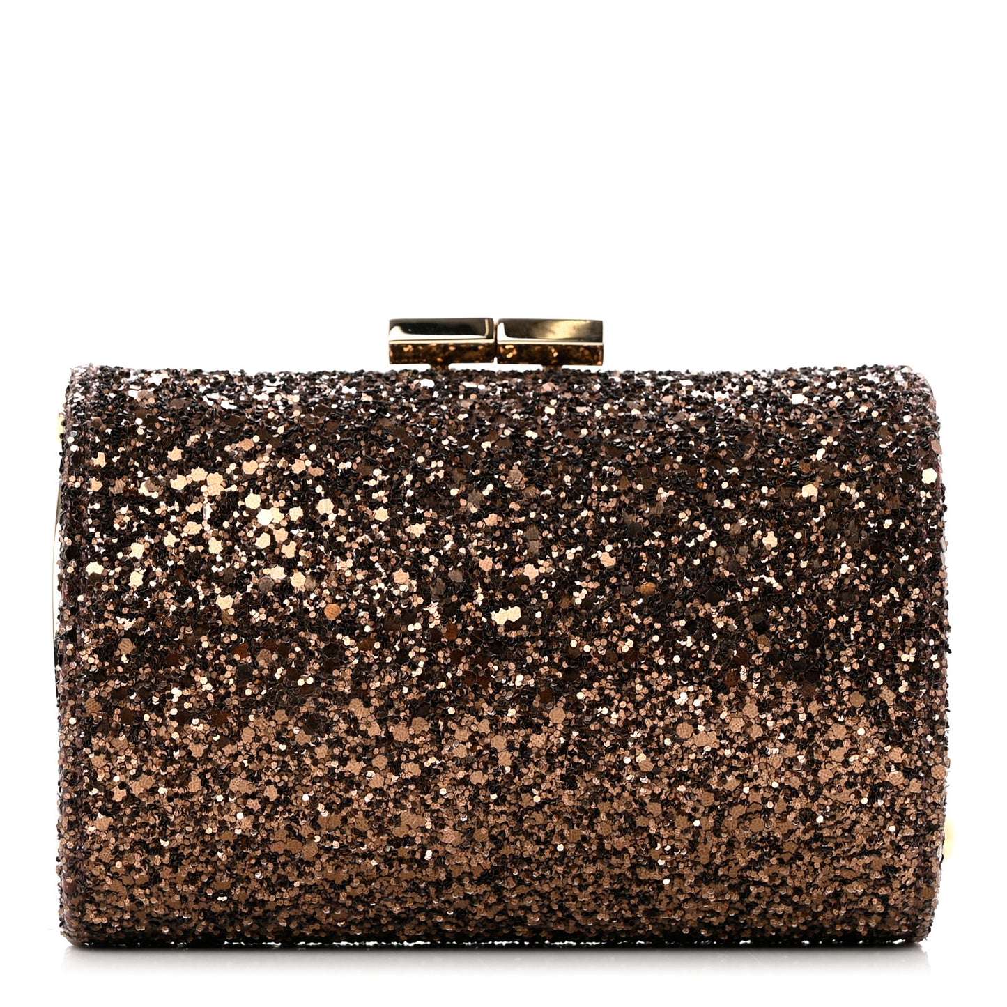 Glitter Fabric Mini Tube Gold