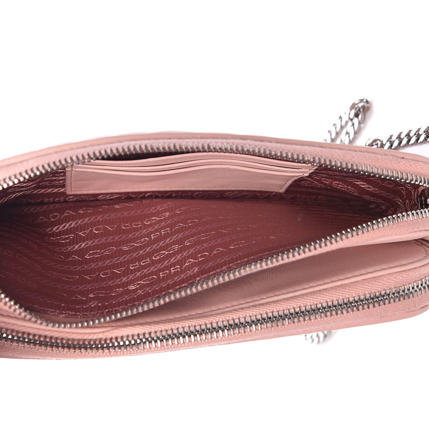 Nappa Impunture Mini Shoulder Bag Orchidea