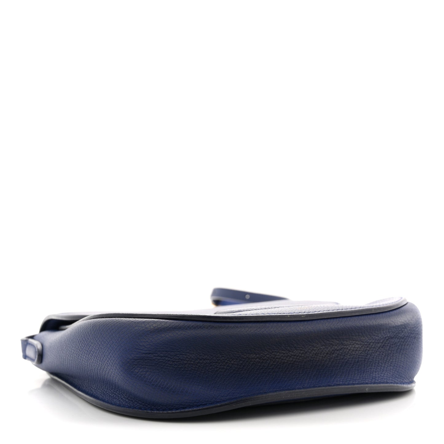 Grained Calfskin Small Trotteur  Indigo