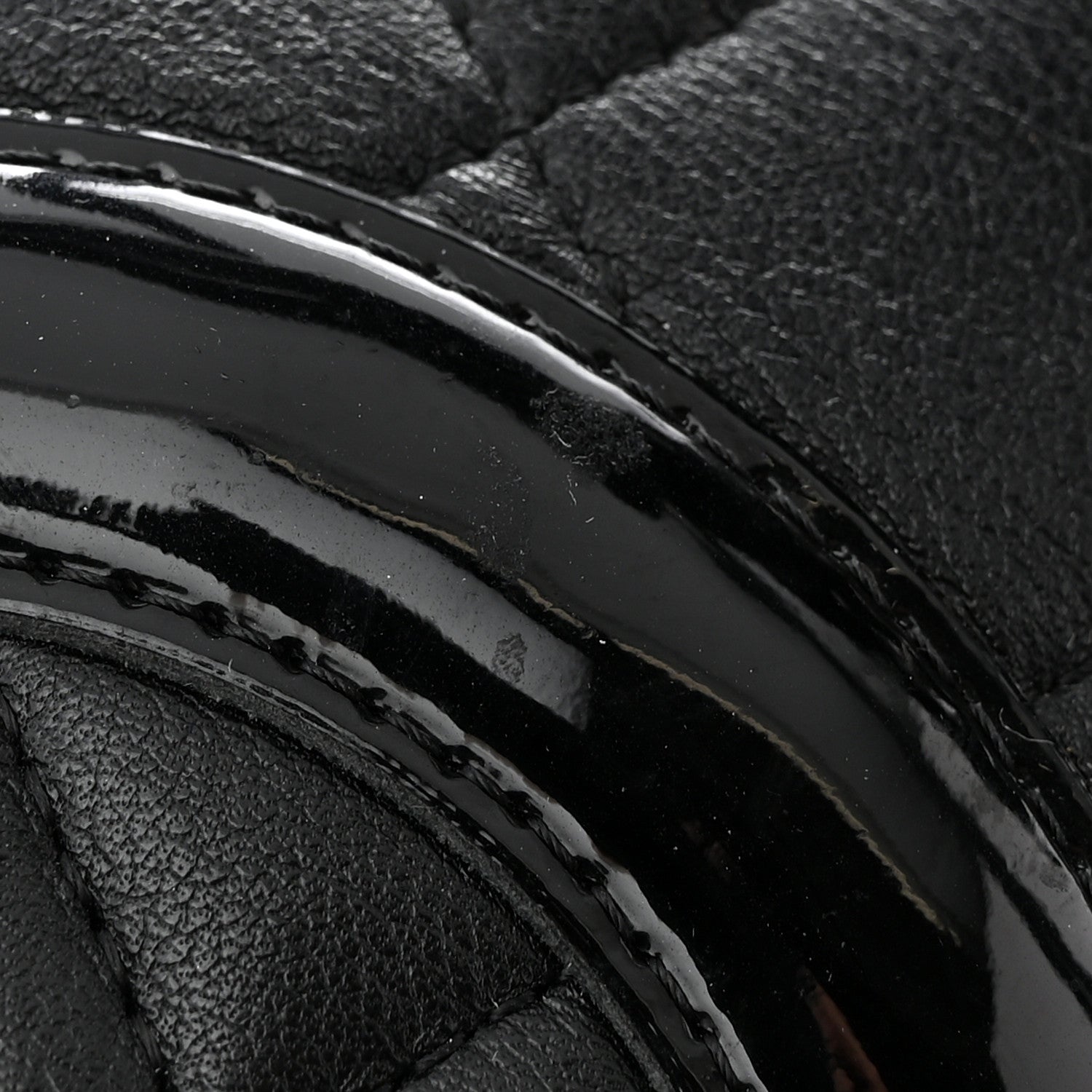 Chanel Calfskin Quilted Large Cambon Bowler Black 11 of 12