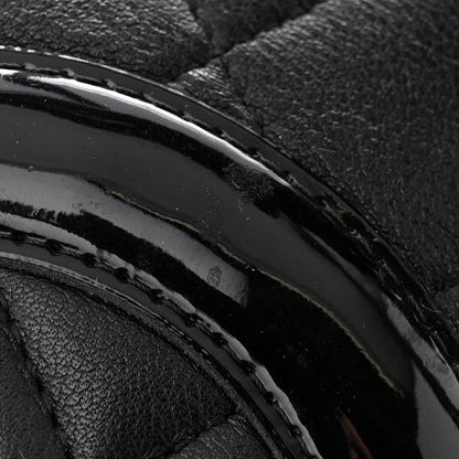 Chanel Calfskin Quilted Large Cambon Bowler Black 11 of 12
