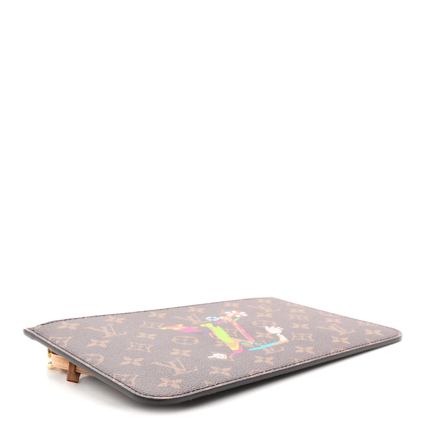 Louis Vuitton LV X TM Monogram Flowers Neverfull Pochette 4 of 6