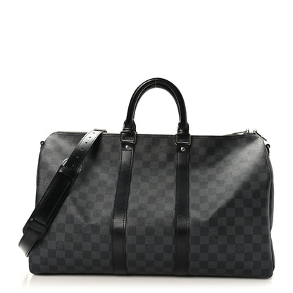 Louis Vuitton Damier Graphite Keepall Bandouliere 45 1 of 10