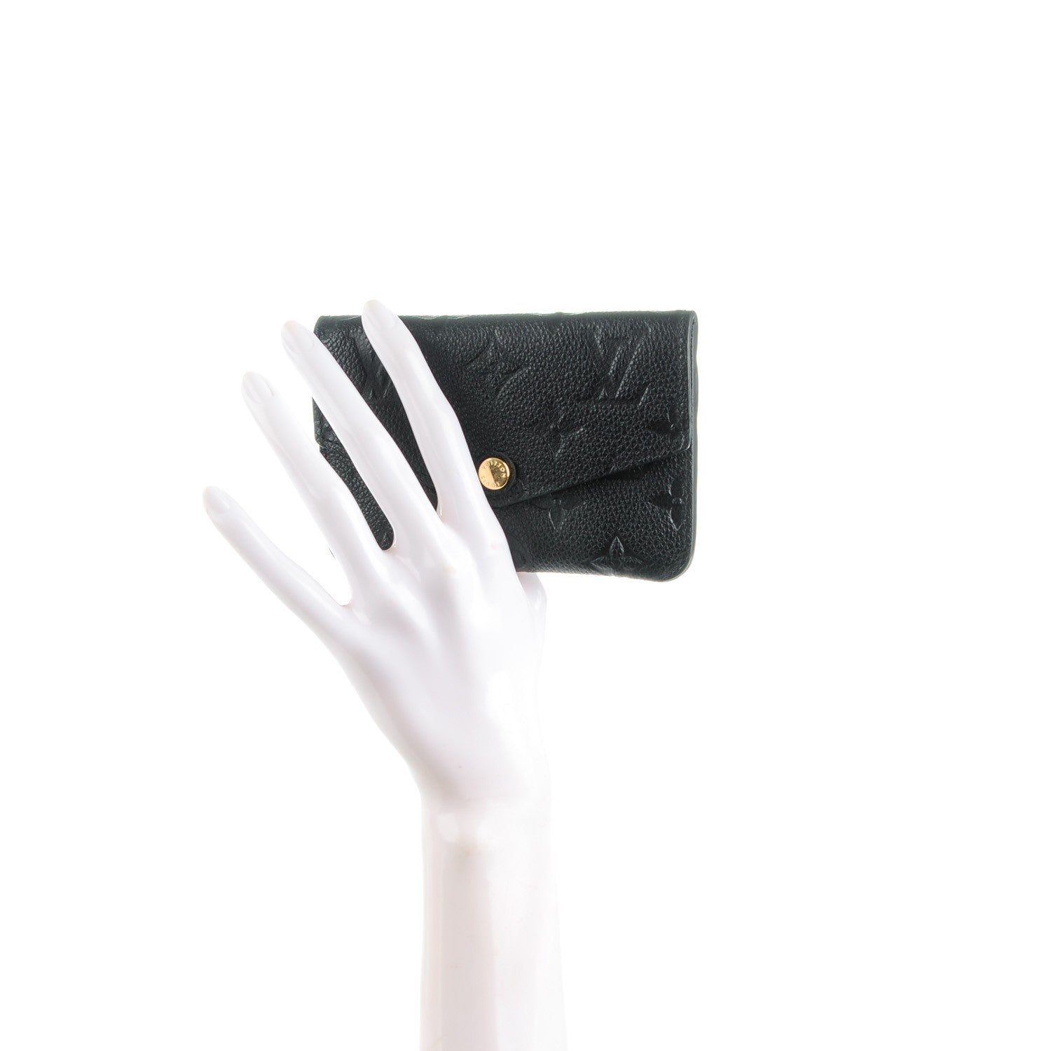 Louis Vuitton Empreinte Key Pouch Black 2 of 7