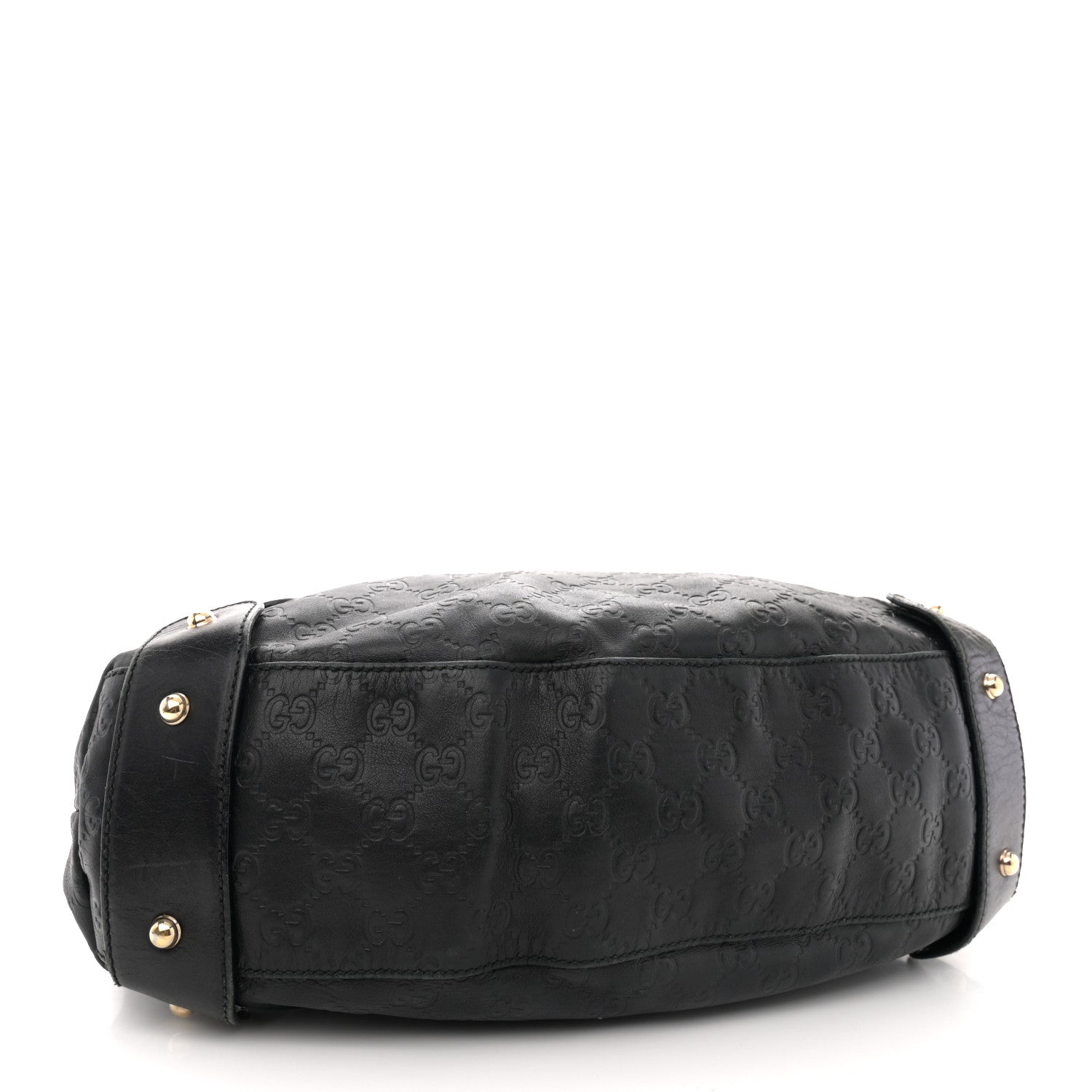 Gucci Guccissima Small Pelham Shoulder Bag Black 4 of 12