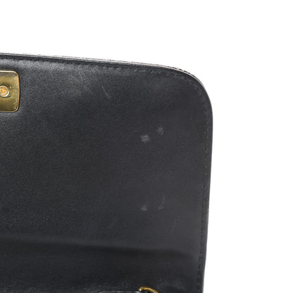 MCM Grained Calfskin Studded Crossbody Bag Black 11 of 15
