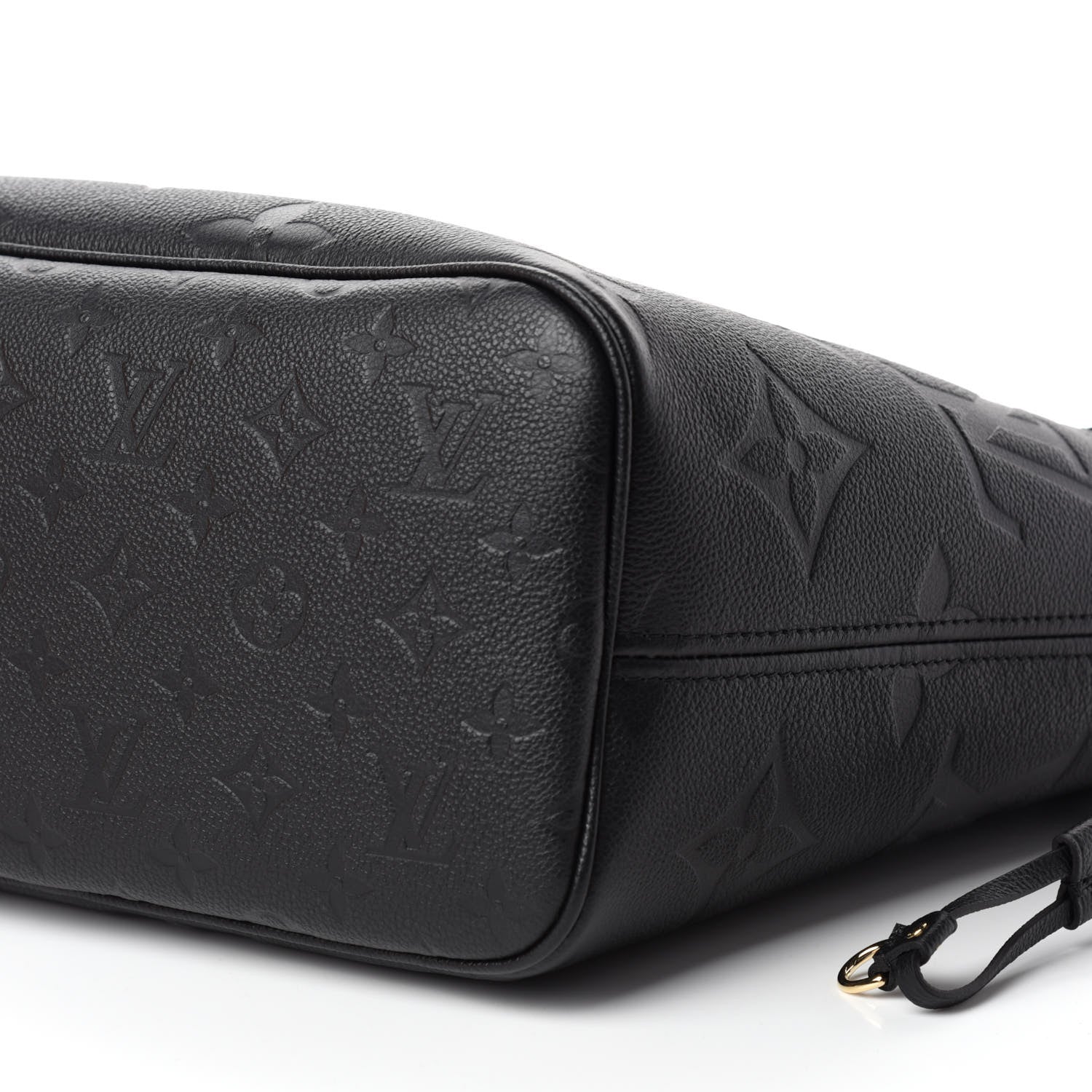 Louis Vuitton Empreinte Monogram Giant Neverfull MM Black 7 of 10