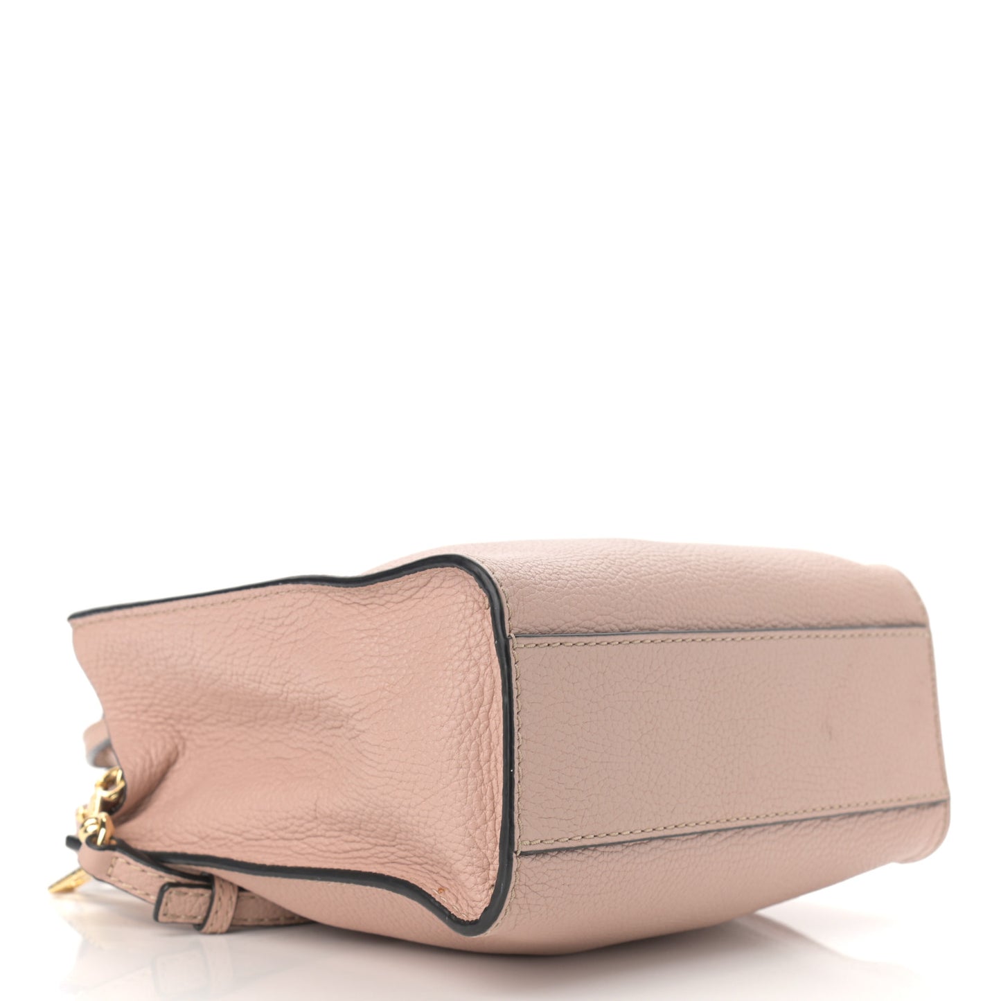 Pebbled Calfskin Mini Grind Tote Pink