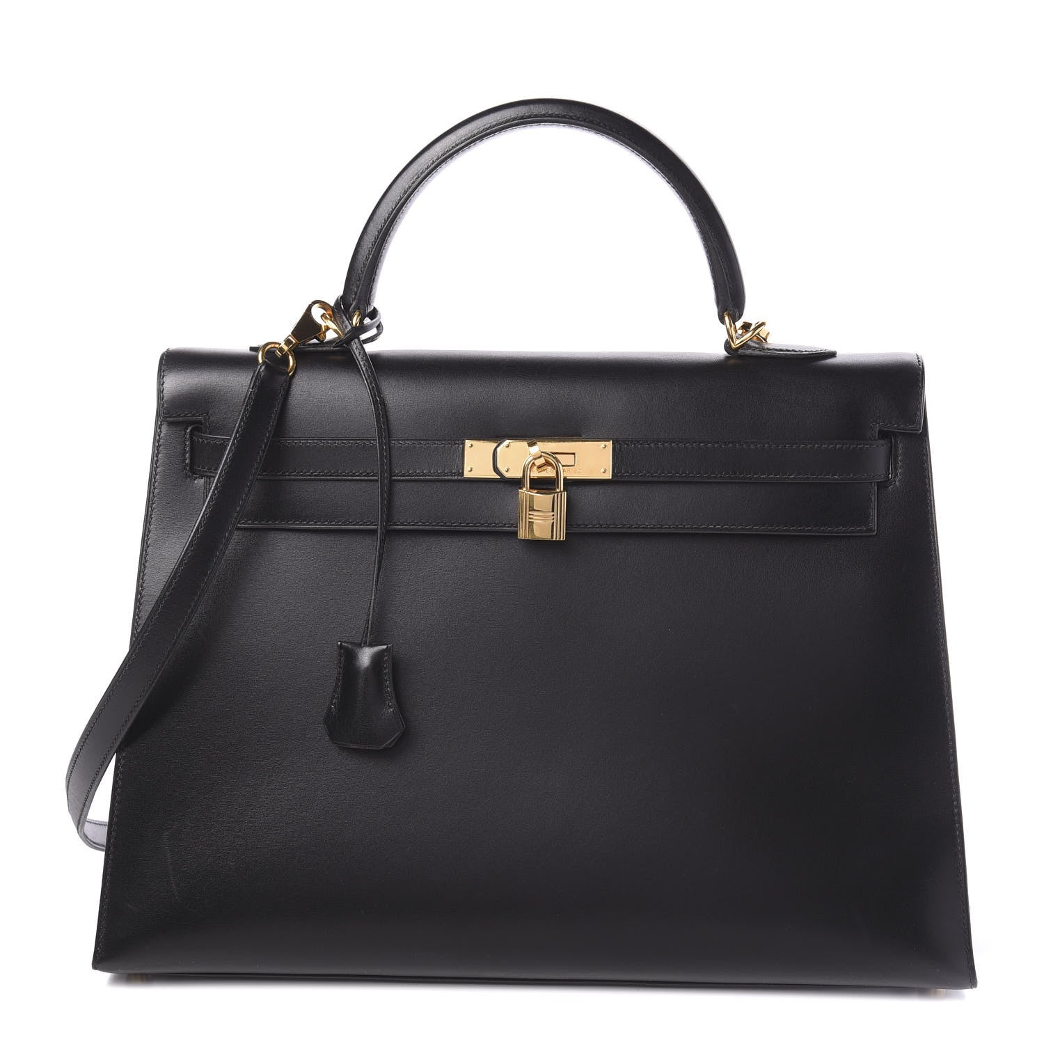 Hermes Box Kelly Sellier 35 Black 1 of 42