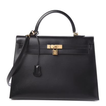 Hermes Box Kelly Sellier 35 Black 1 of 42