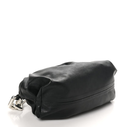 Bottega Veneta Calfskin The Pouch Chain Black 4 of 11