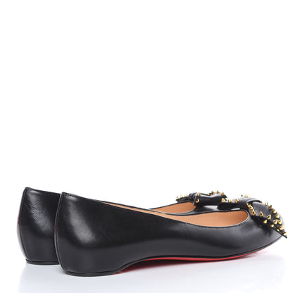 Christian Louboutin Nappa Ballalarina Flats 38 Black 4 of 11