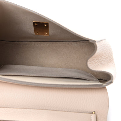 Chloe Grained Lambskin Drew Shoulder Bag Abstract White 4 of 9