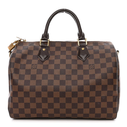 Louis Vuitton Damier Ebene Speedy Bandouliere 30 1 of 19