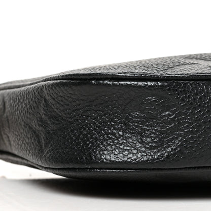 Louis Vuitton Empreinte Monogram Giant Multi Pochette Accessories Mini Pochette Black 8 of 9