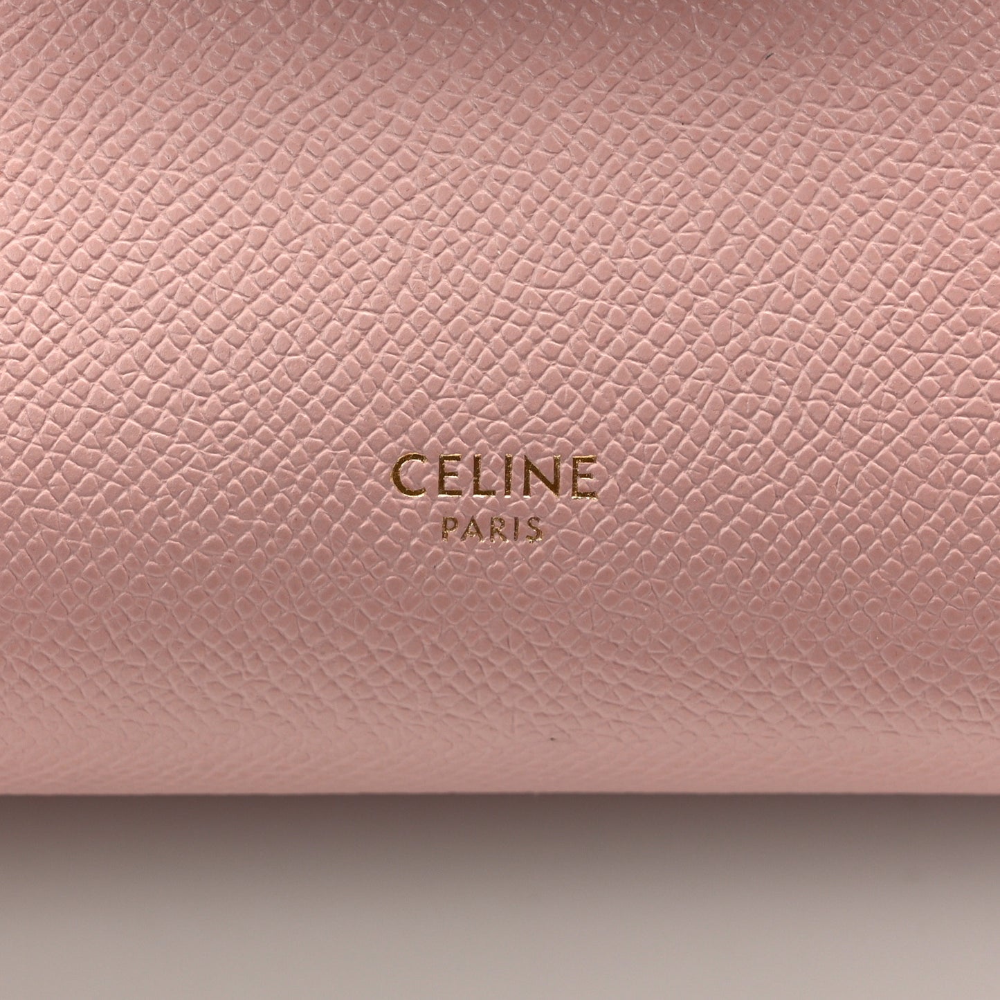 Grained Calfskin Nano Belt Bag Vintage Pink