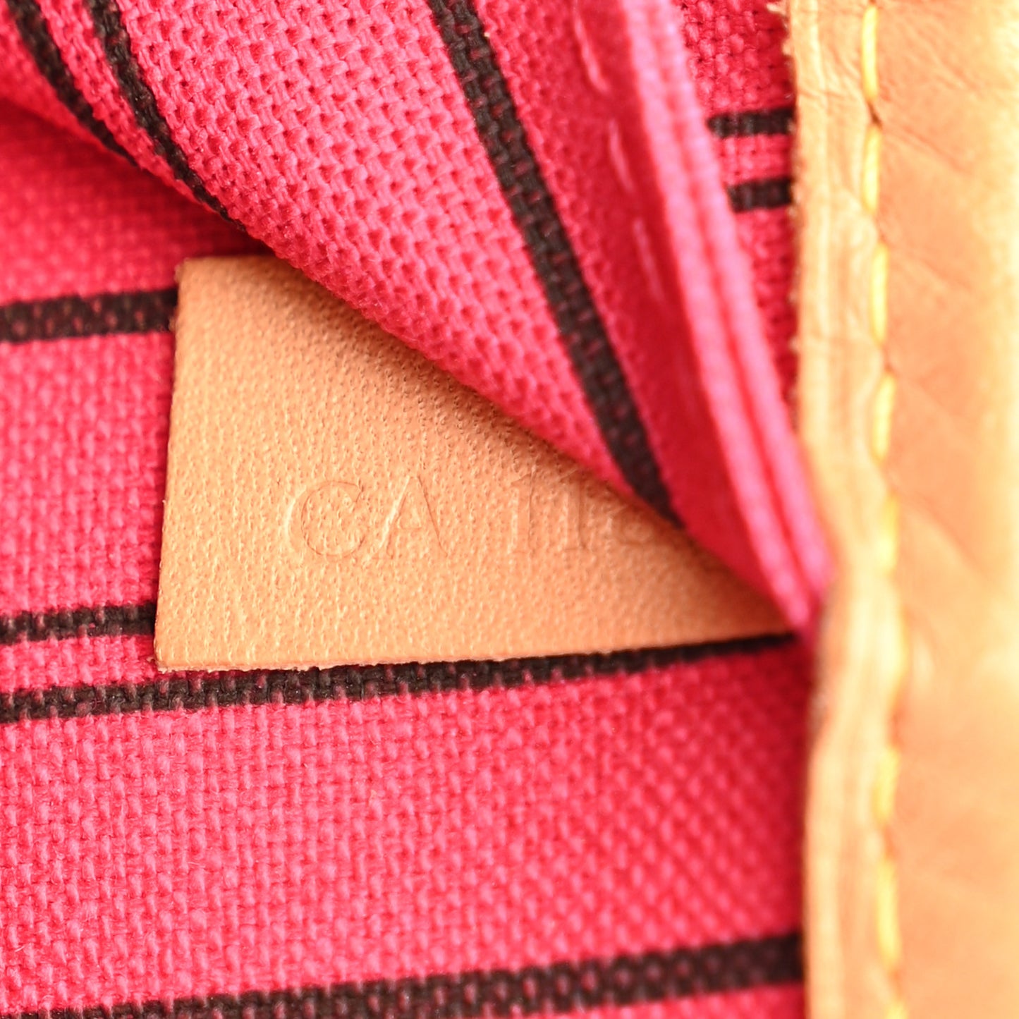 Monogram Bay Neverfull MM Rose Ballerine Poppy