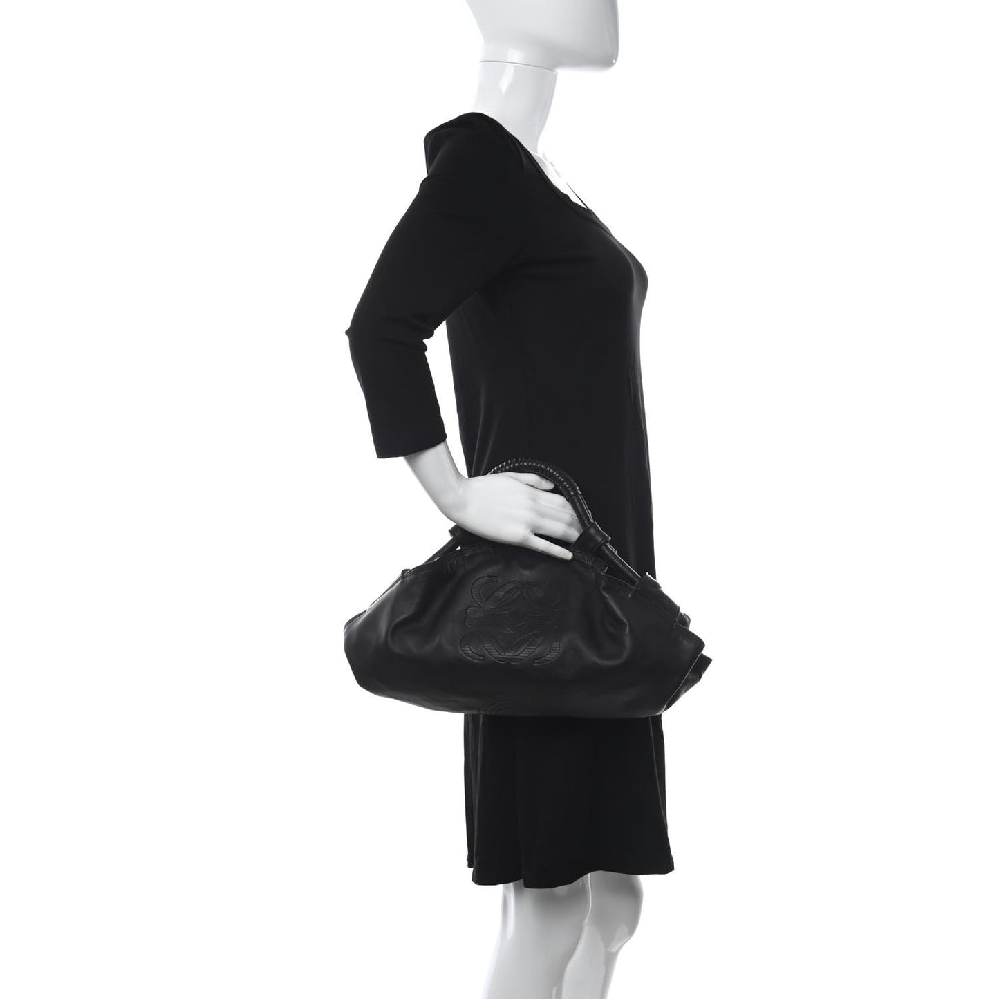 Nappa Aire Shoulder Bag Black