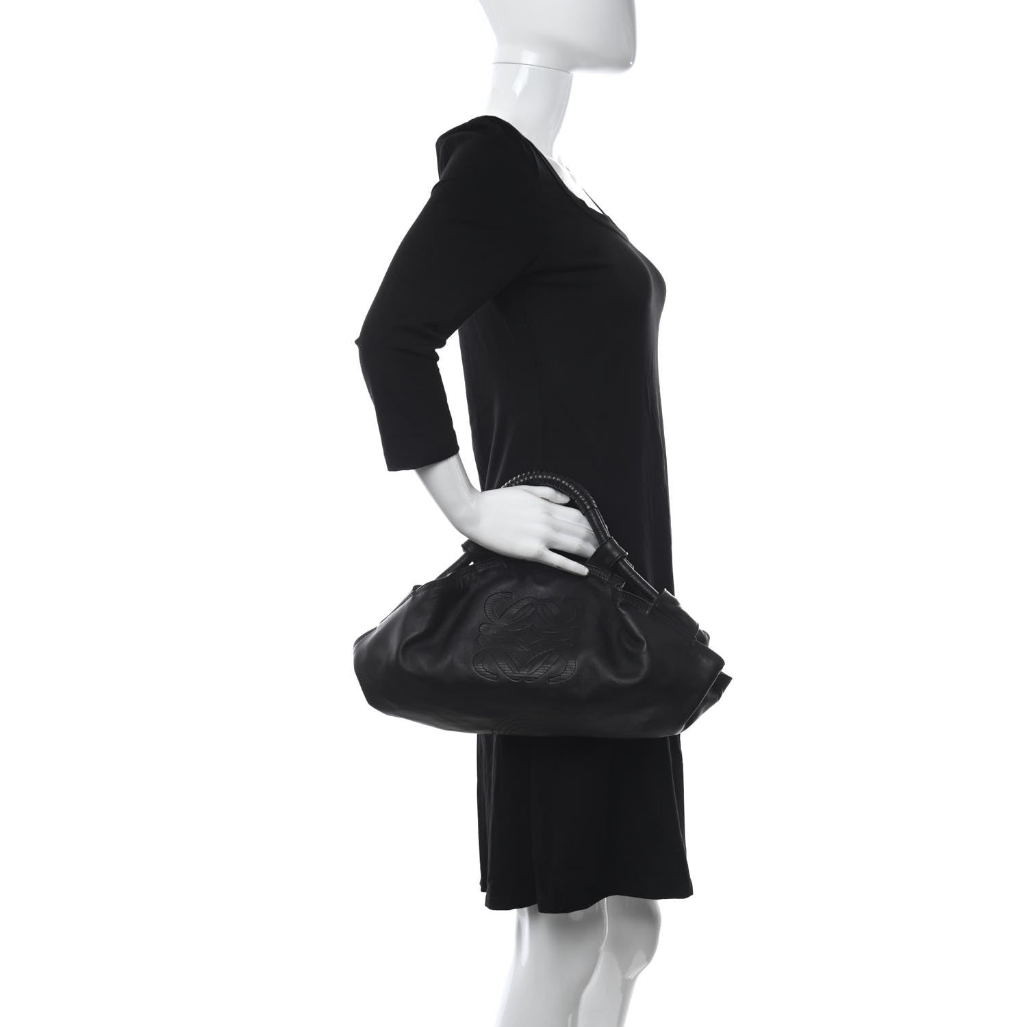 Loewe Nappa Aire Shoulder Bag Black 2 of 9