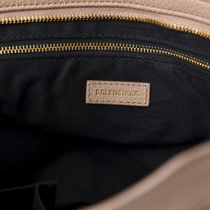 Balenciaga Chevre Gold Metallic Edge Hardware City Rose Des Sables 6 of 9