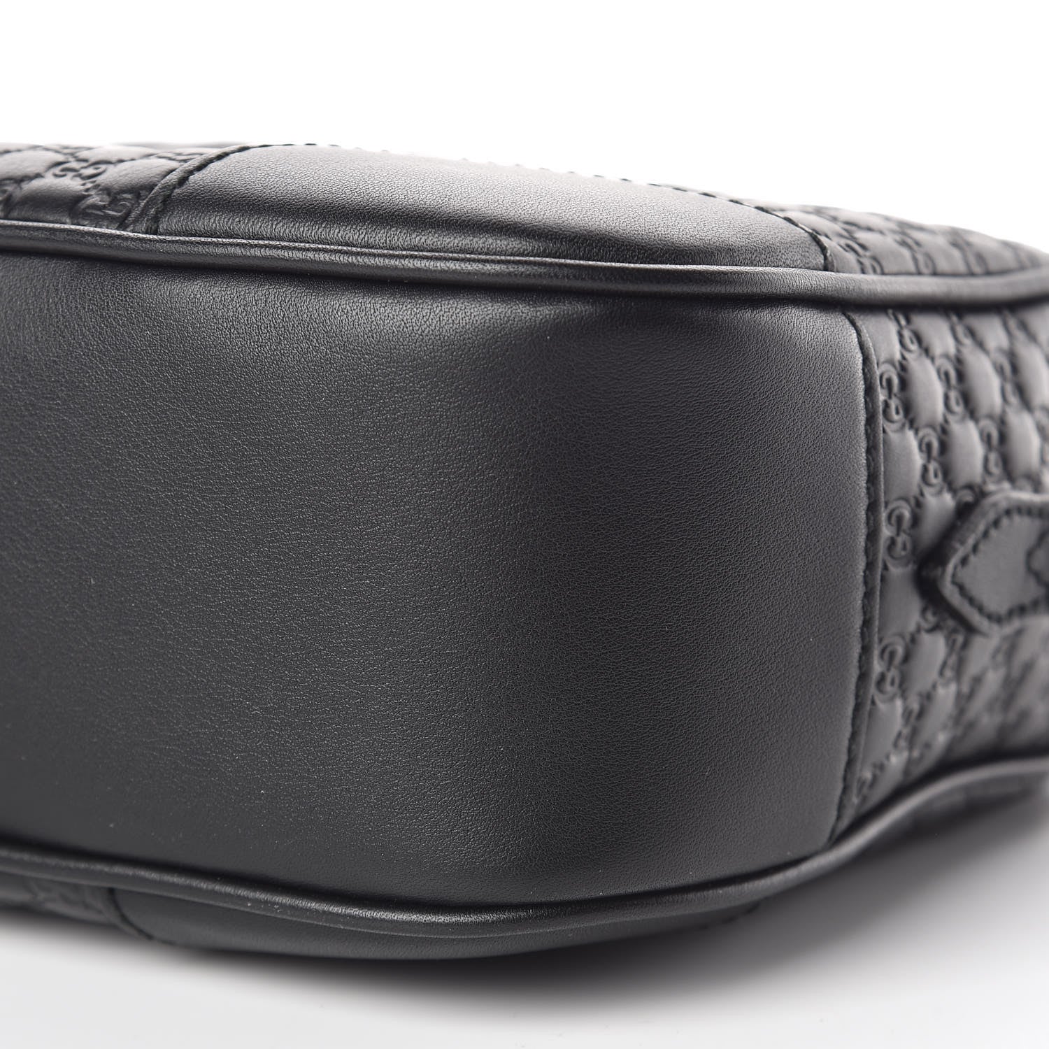 Gucci Microguccissima Mini Bree Messenger Bag Black 9 of 9