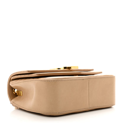 Saint Laurent Lambskin Matelasse Chevron Monogram Small Sulpice Bag Sable Beige 4 of 13