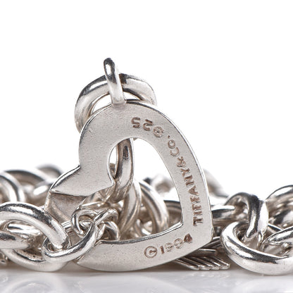 Tiffany Sterling Silver Heart and Arrow Toggle Necklace 5 of 5