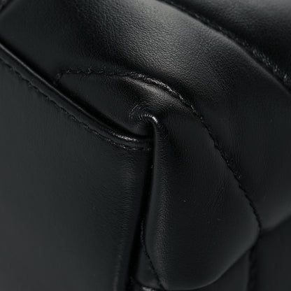 Saint Laurent Calfskin Y Quilted Monogram Small Loulou Chain Satchel Black 8 of 11