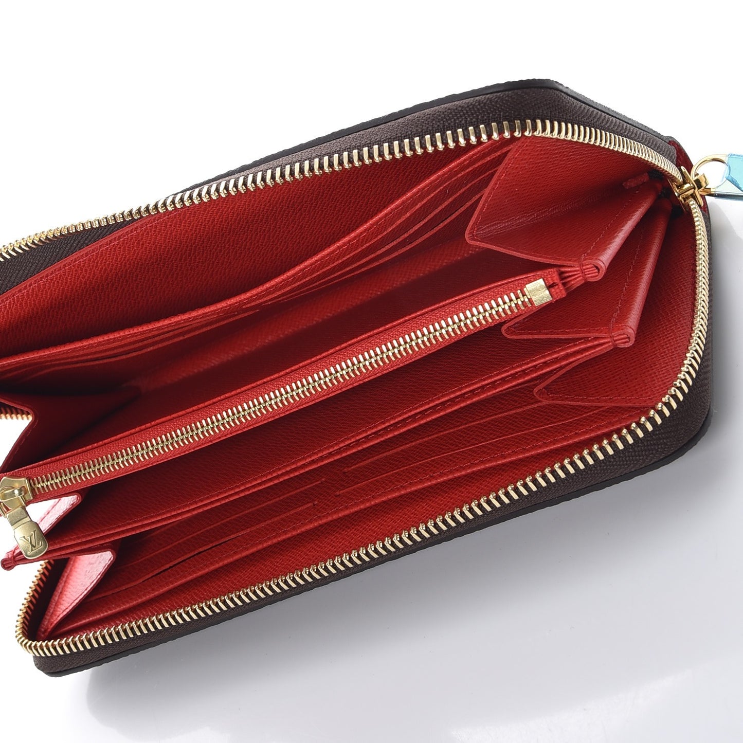 Monogram Zippy Wallet Coquelicot