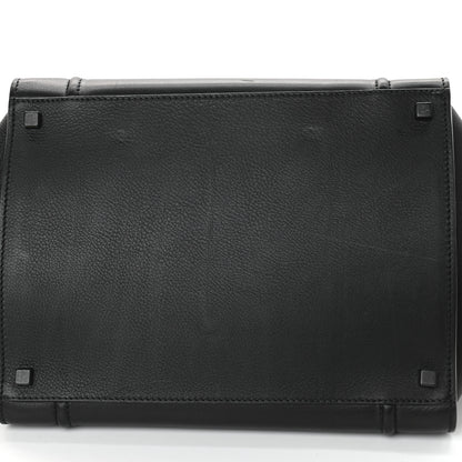 Celine Supple Calfskin Large Phantom Luggage Black 10 of 10