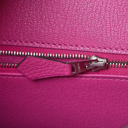 Hermes Togo Birkin 30 Rose Pourpre 22 of 34