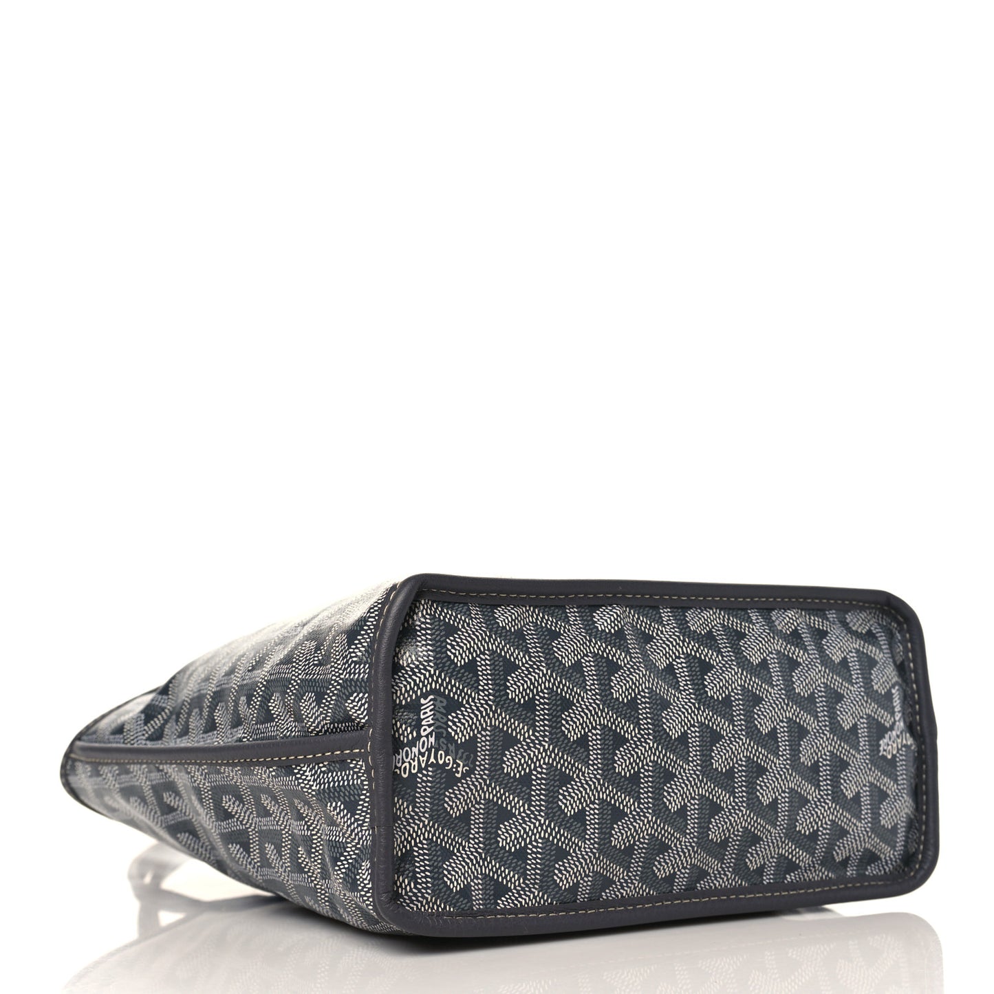 Goyardine Reversible Mini Anjou Grey