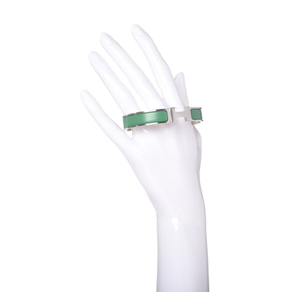 Hermes Matte Enamel Narrow Clic Clac HH Bracelet GM Bambou 2 of 5
