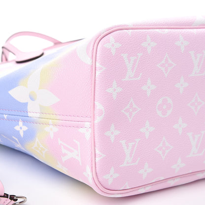Louis Vuitton Monogram Escale Neverfull MM Pastel 9 of 10