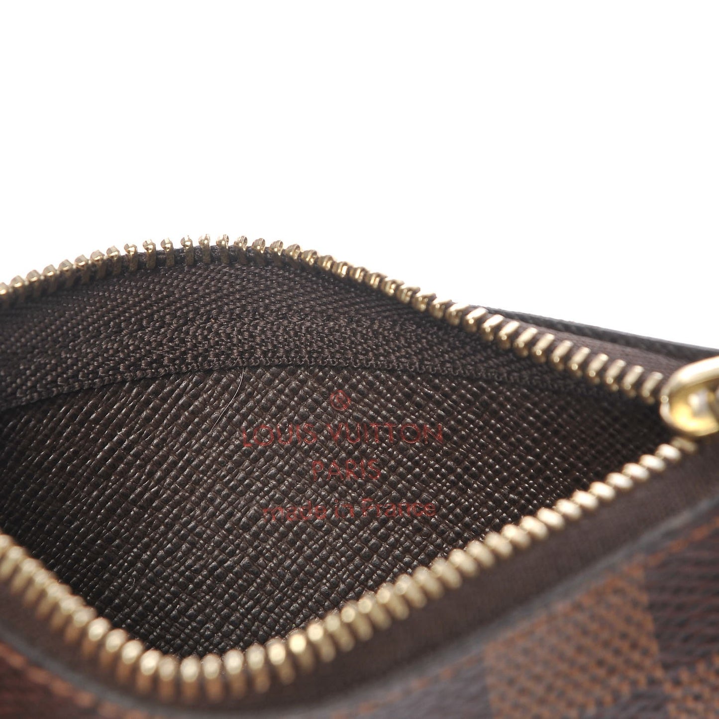 Damier Ebene Key Pouch