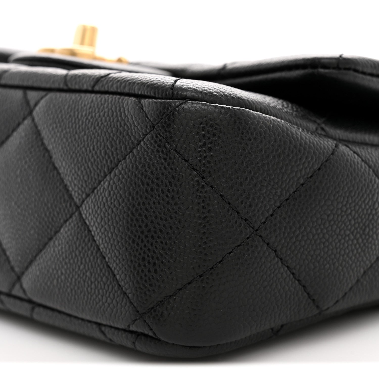 Chanel Caviar Quilted Mini Sweetheart Flap Black 10 of 10