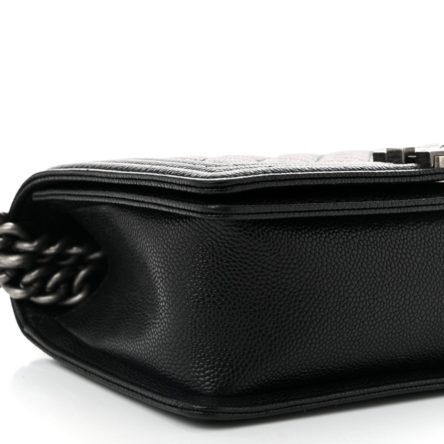 Chanel Caviar Quilted Medium Boy Flap Black 9 of 11
