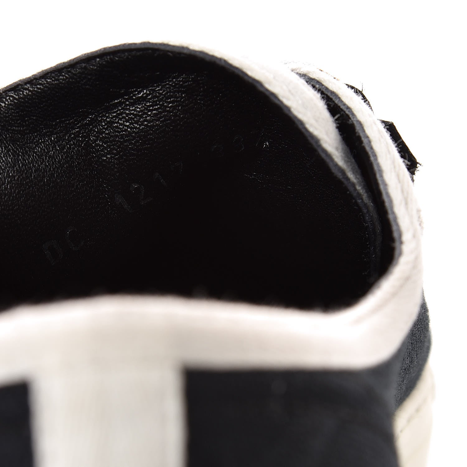 Christian Dior Canvas Walk'n Dior Low Top Sneakers 38.5 Black White 12 of 16