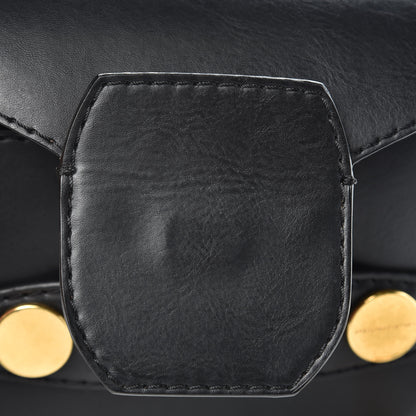 Stella McCartney Eco Alter Nappa Popper Shoulder Bag Black 7 of 8