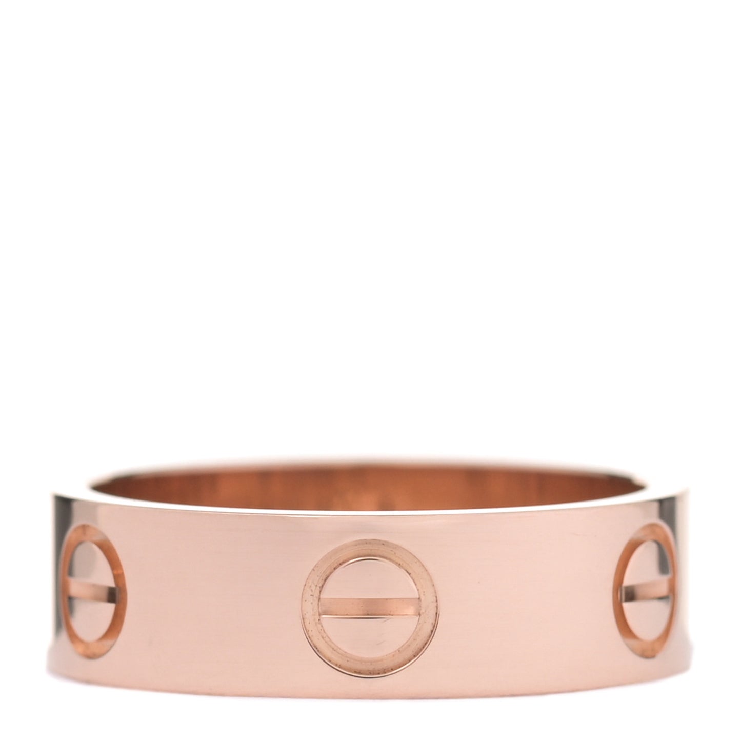 18K Pink Gold 5.5mm LOVE Ring 52 6
