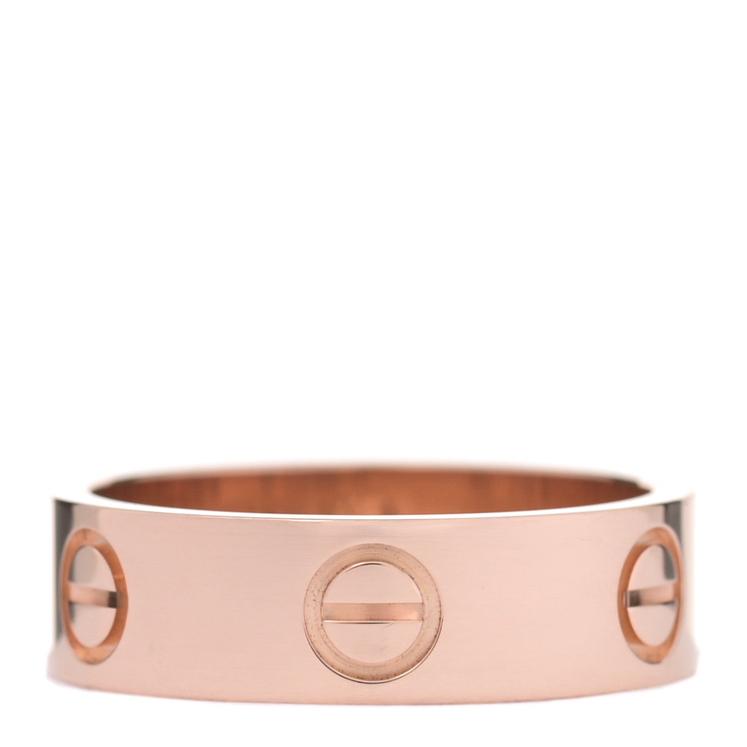 Cartier 18K Pink Gold 5.5mm LOVE Ring 52 6 3 of 5