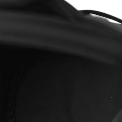 Balenciaga Recycled Sport Nylon Logo Embroidered Wheel Drawstring Bucket Bag Black Pink 4 of 7
