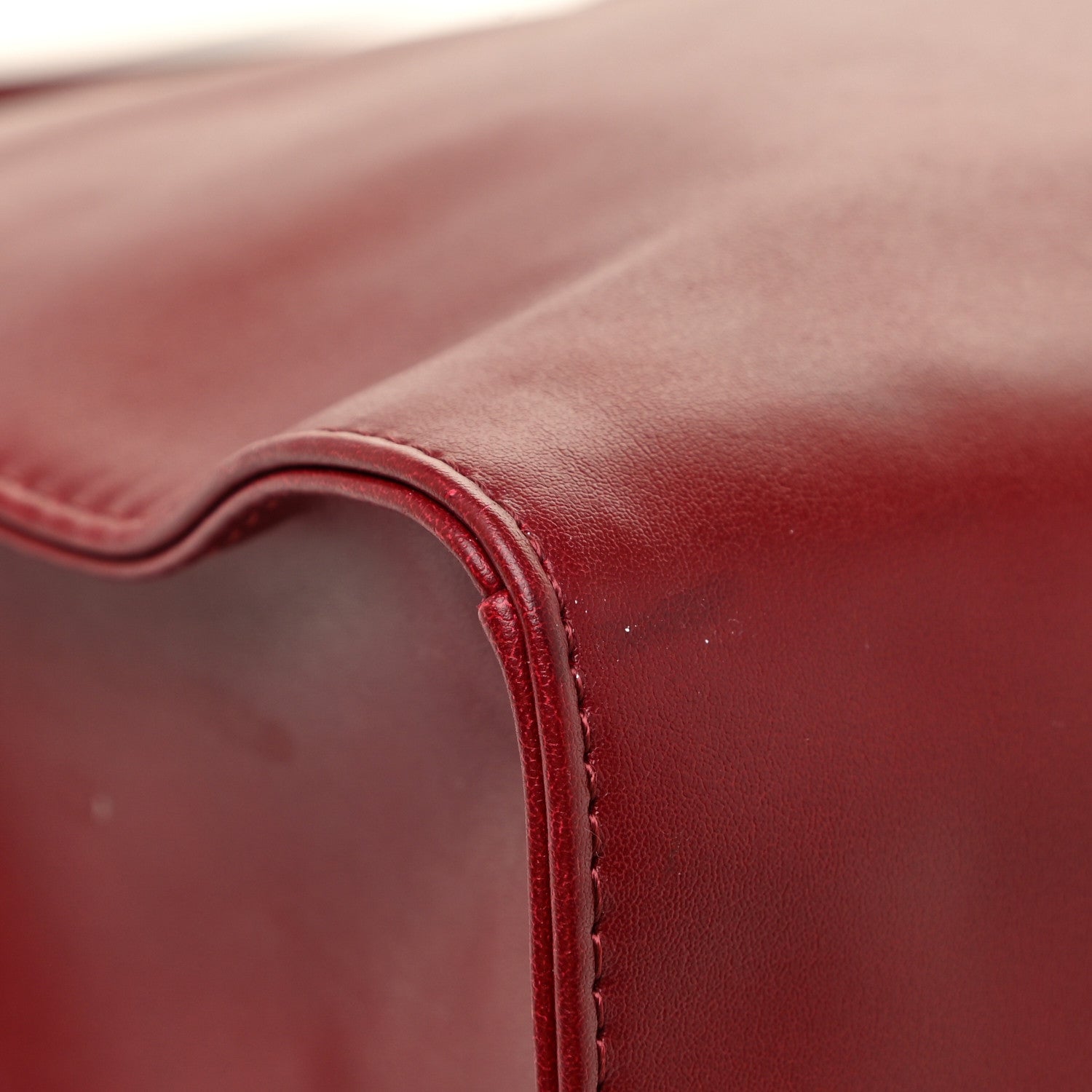 Telfar Vegan Leather Medium Shopping Bag Oxblood 10 of 19