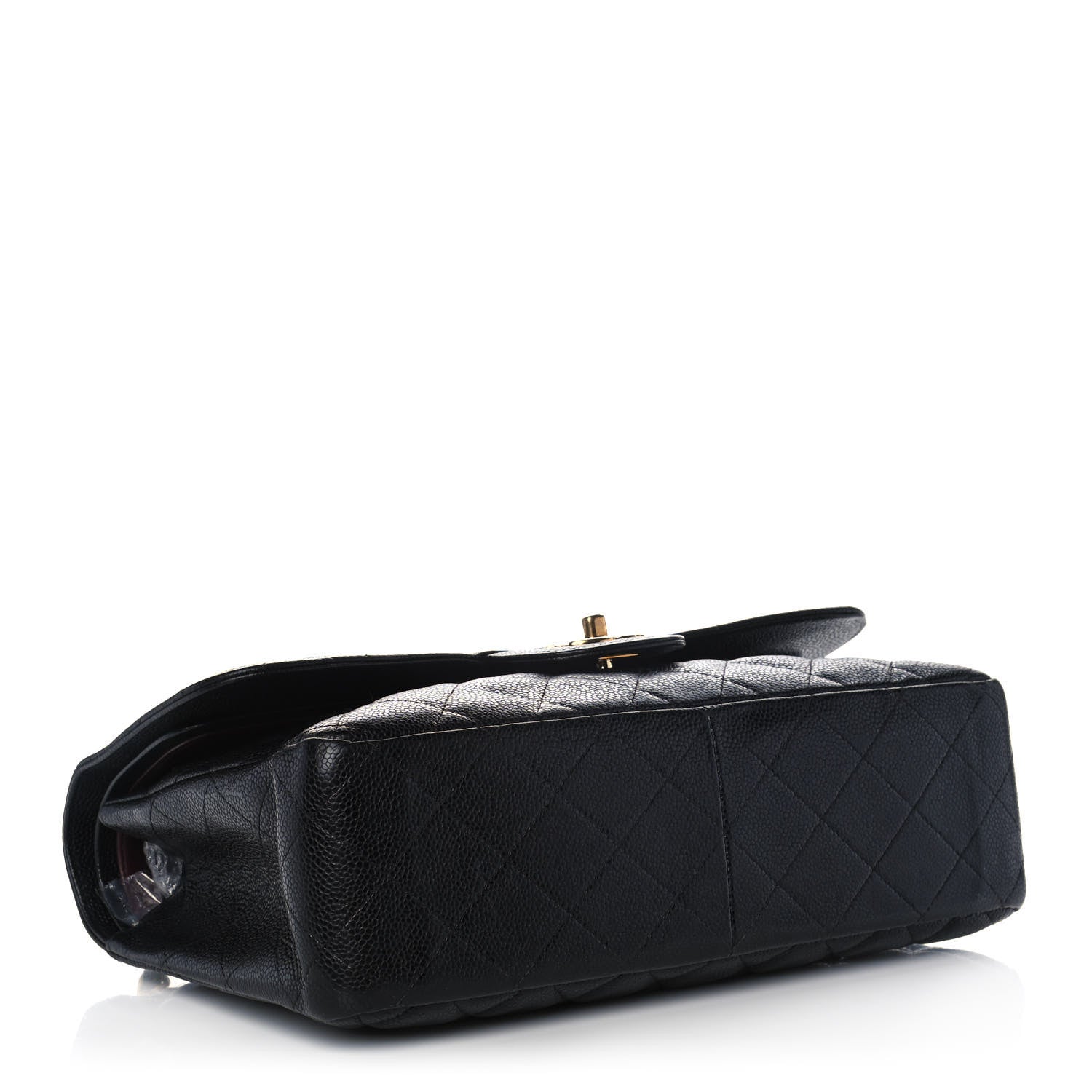 Chanel Caviar Quilted Jumbo Double Flap Black 4 of 10