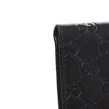 Gucci Guccissima Card Case Black 7 of 9