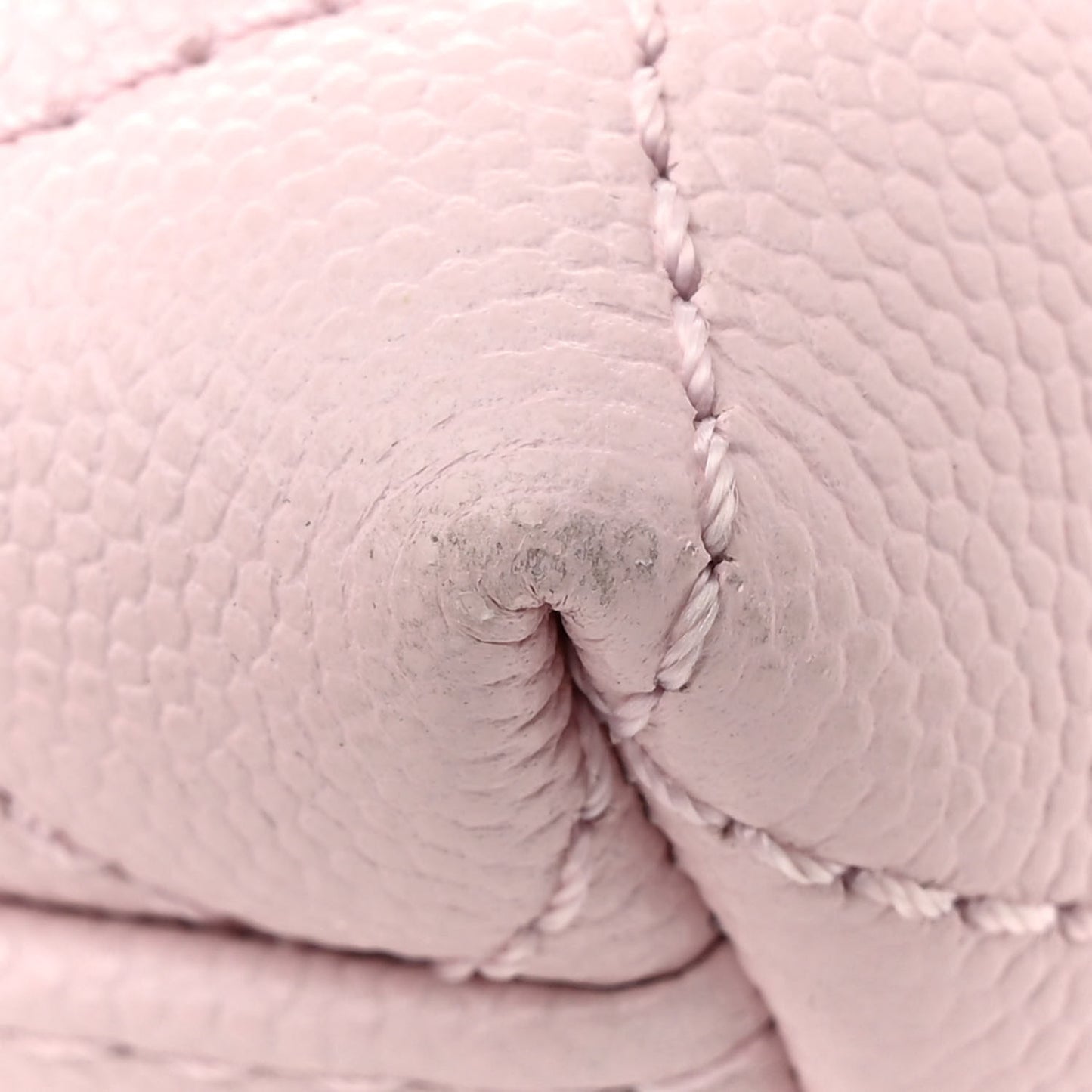 Caviar Quilted Small Coco Handle Flap Light Pink