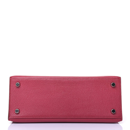 Hermes Chevre Kelly Sellier 25 Framboise 6 of 42