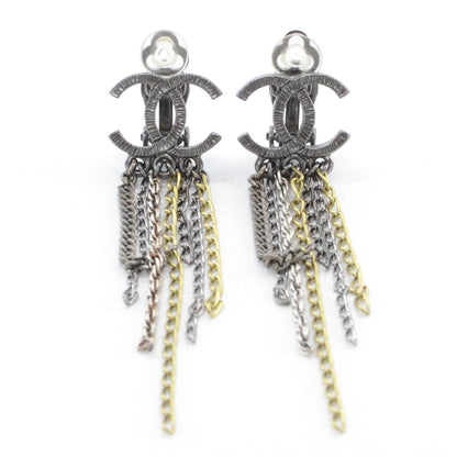 Chanel CC Chain Clip On Earrings 1 of 4