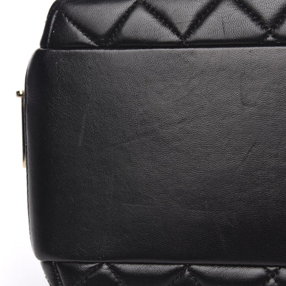 Chanel Lambskin Quilted Large Trendy CC Bowling Bag Black 11 of 11